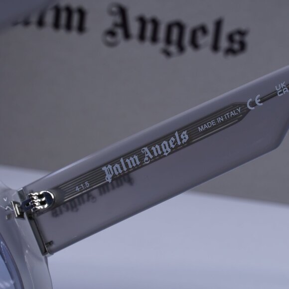 Palm Angels PERI103 ELFIN 0942 Aviator Sunglasses - Grey/Blue Gradient - Picture 6 of 9